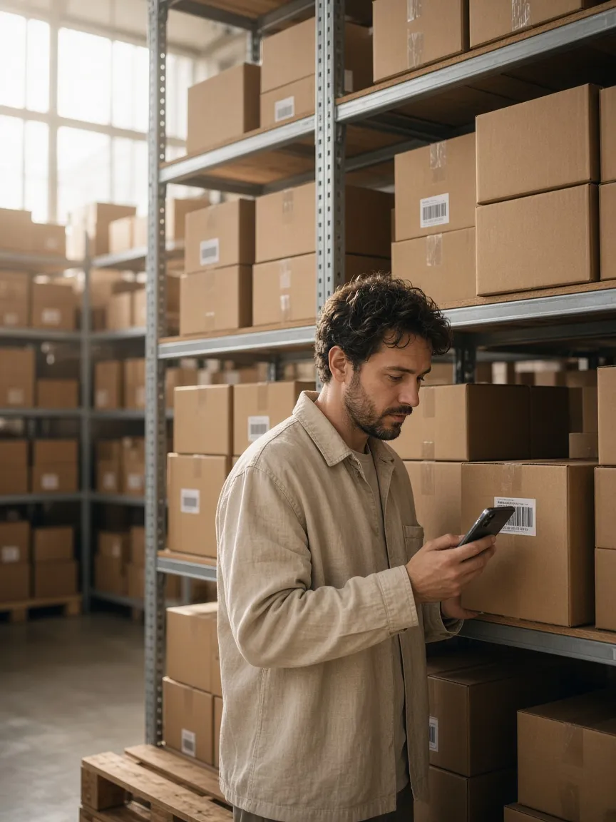Packing online orders in the warehouse